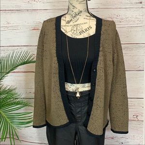 VINTAGE DUNA HANDLOOM IN CALIFORNIA SWEATER - L